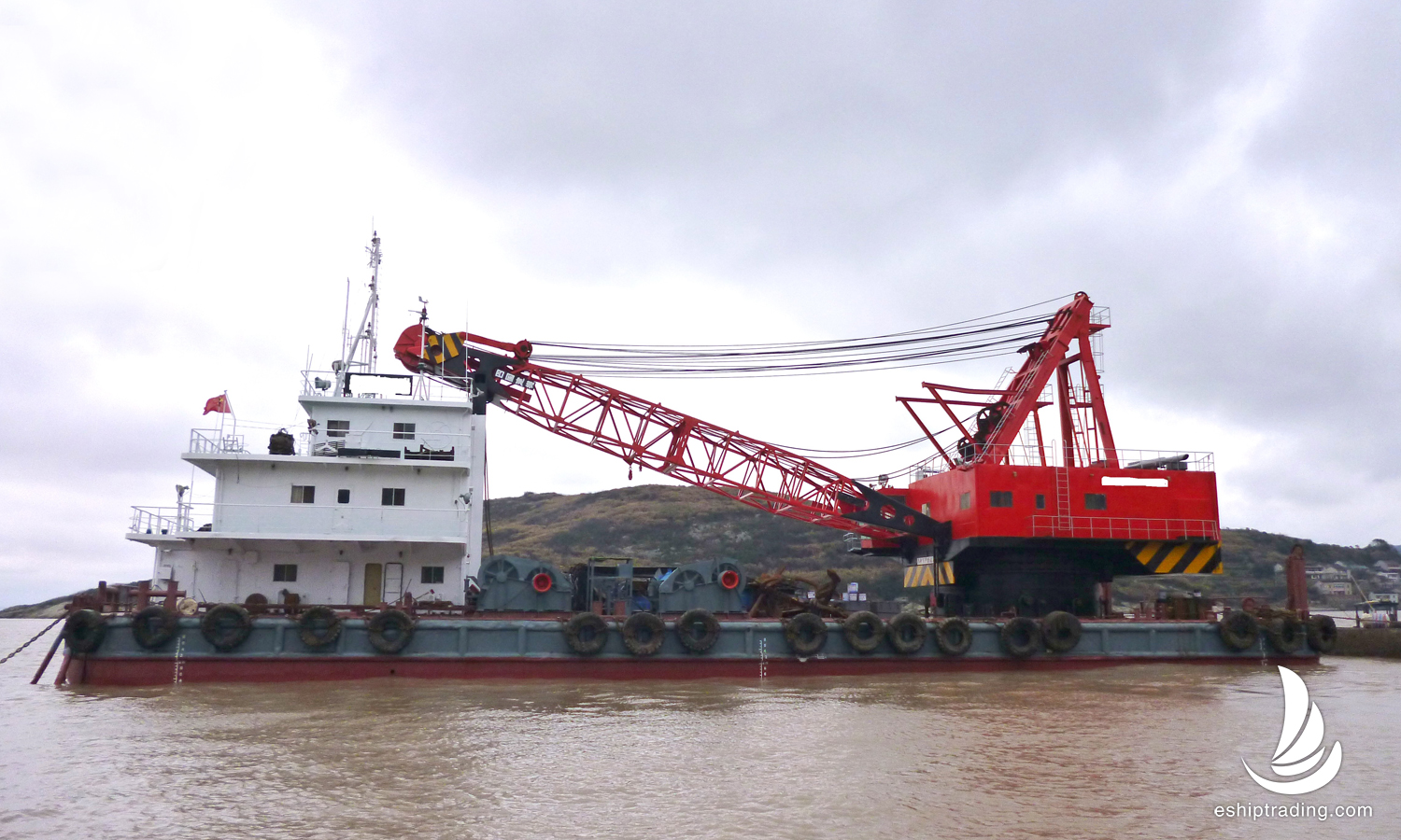 16 m³ Grab Dredger For Sale