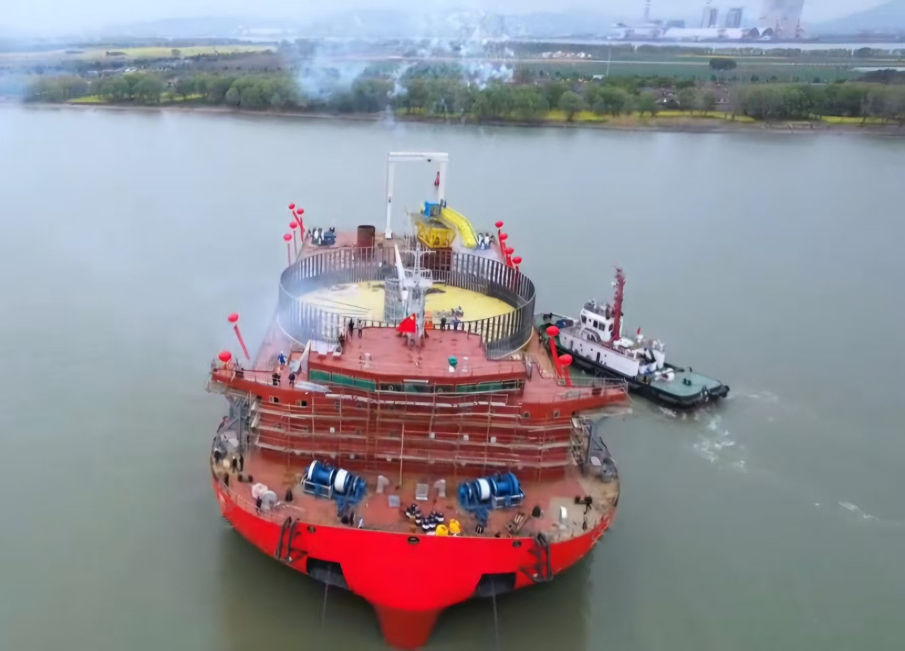 出售120米铺缆船