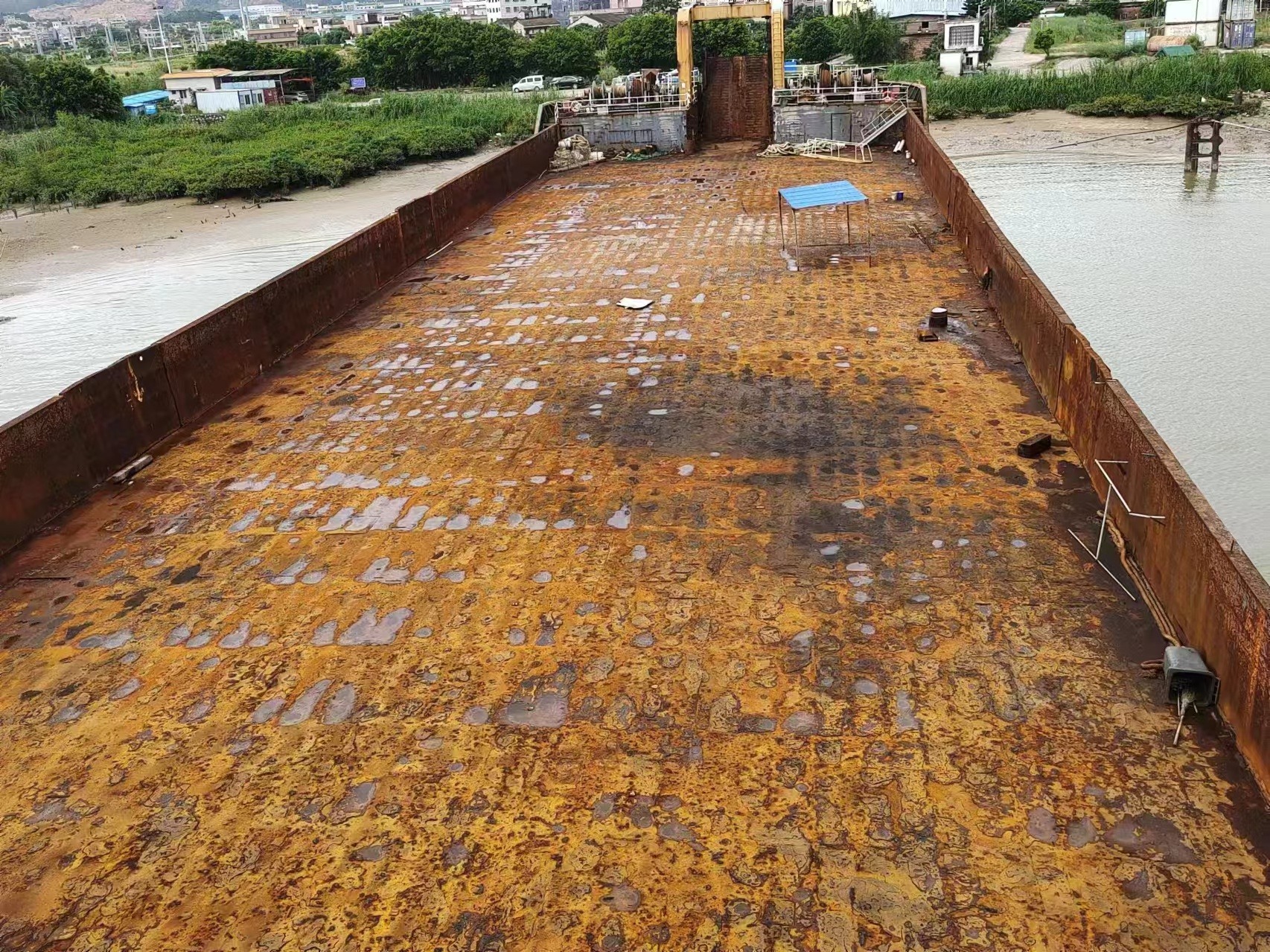 出售7450吨甲板货驳