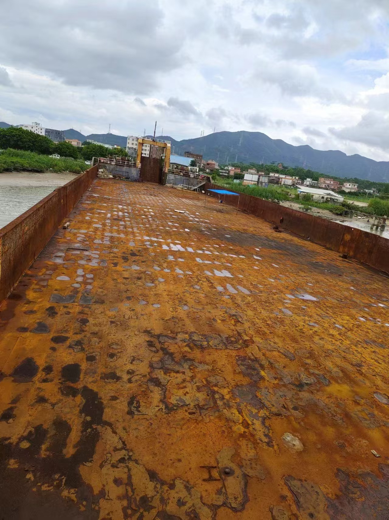 出售7450吨甲板货驳