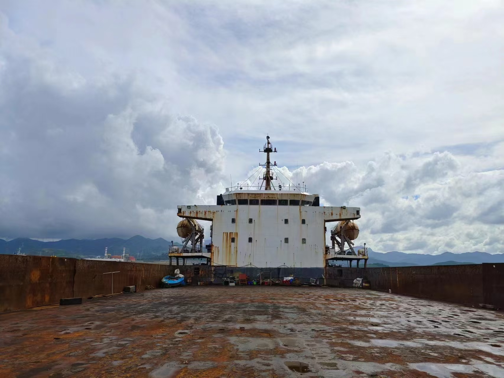 出售7450吨甲板货驳