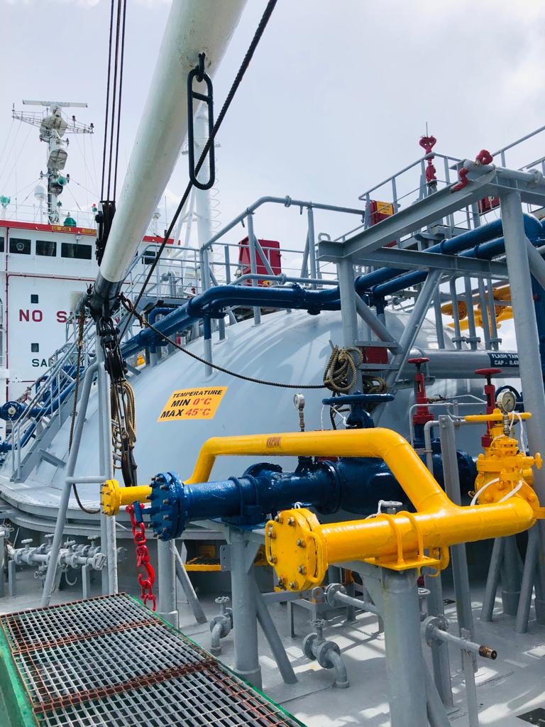 出售3511m³液化石油气船