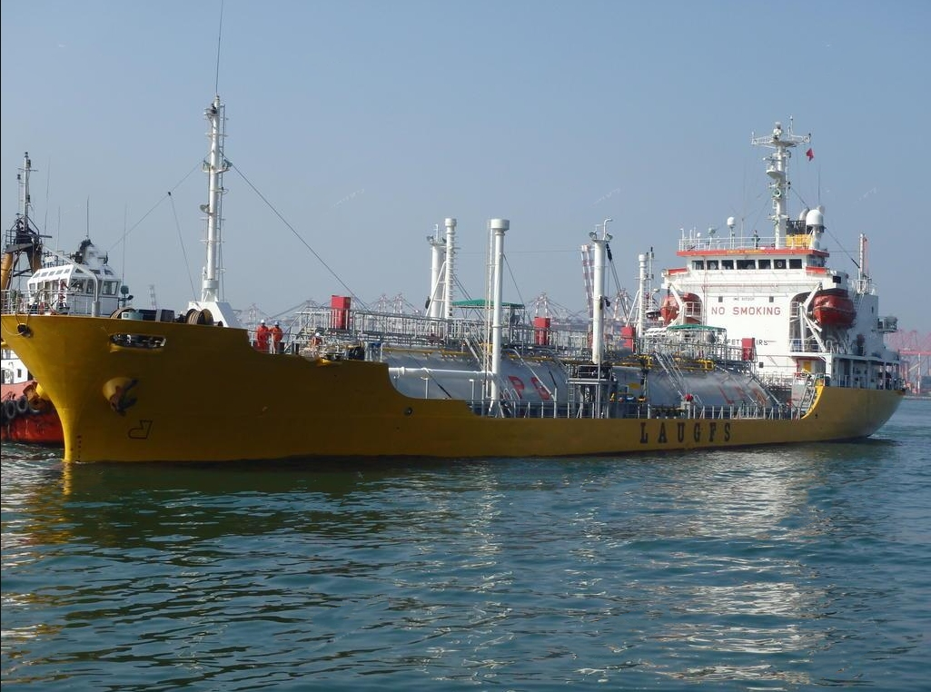 出售3511m³液化石油气船