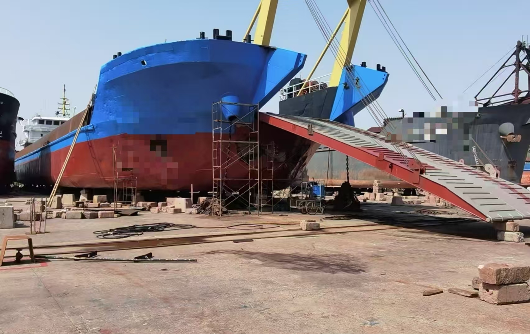 出售2486吨甲板货驳