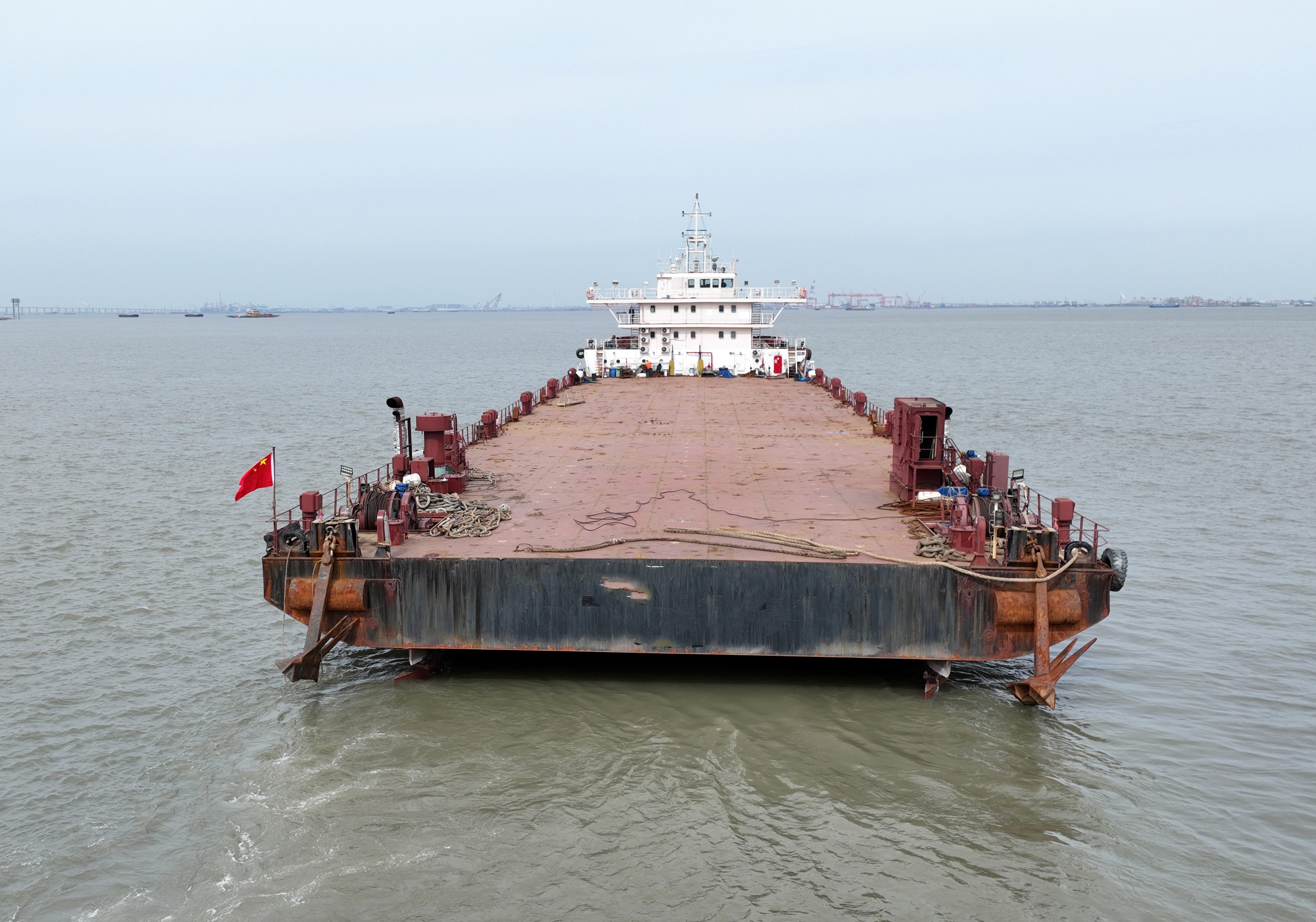 出售4600吨甲板货驳