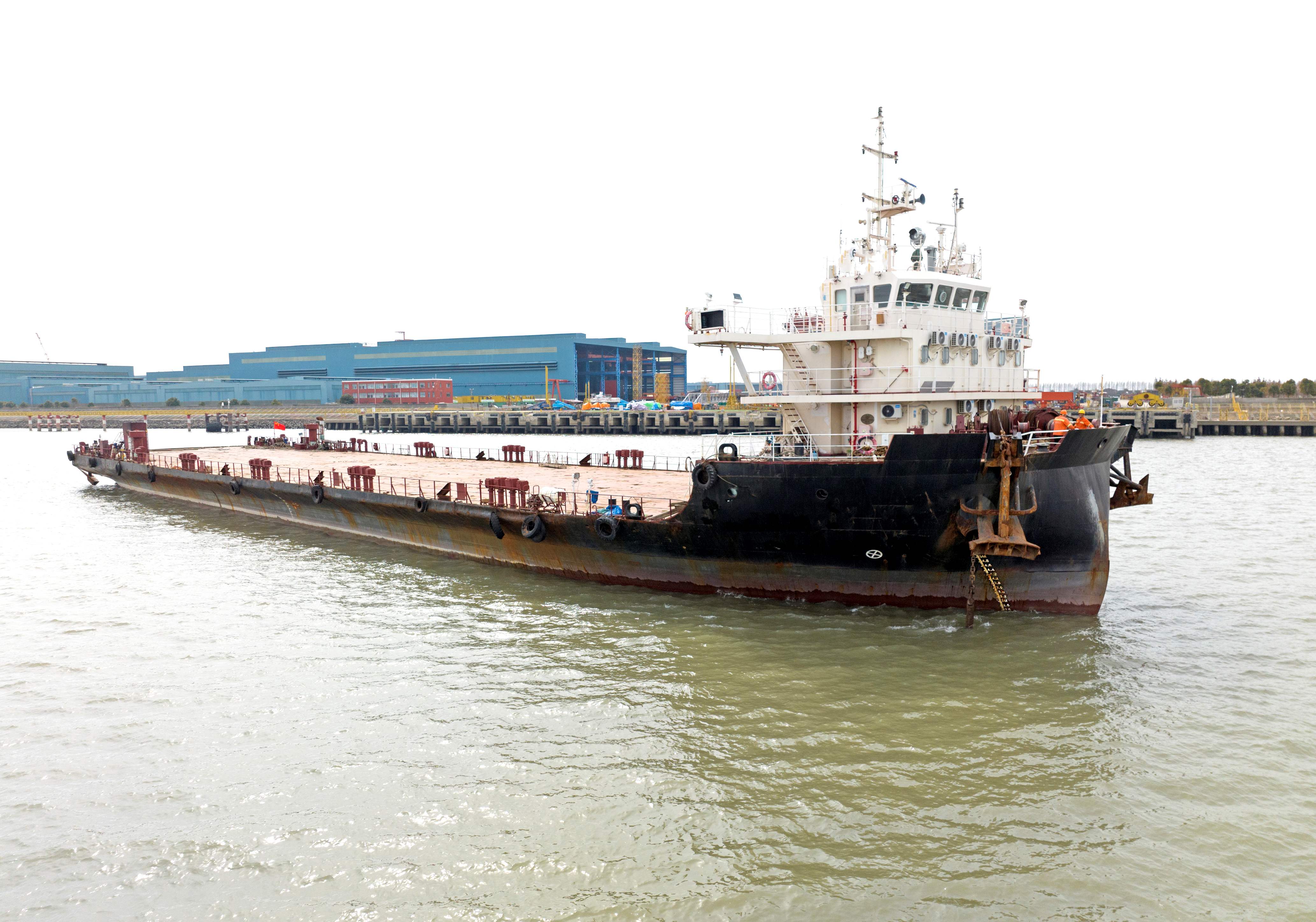 出售4600吨甲板货驳