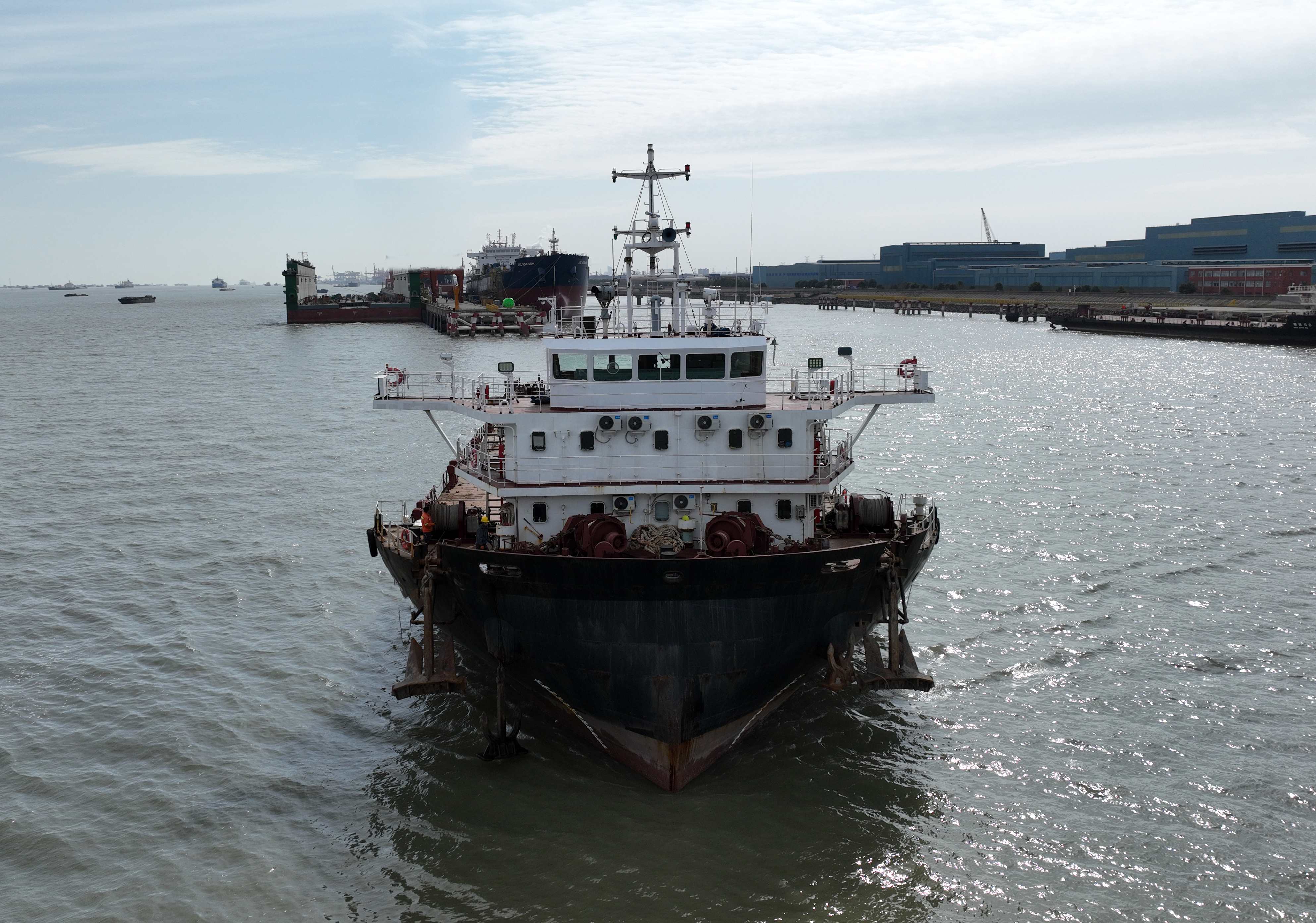 出售4612吨甲板货驳