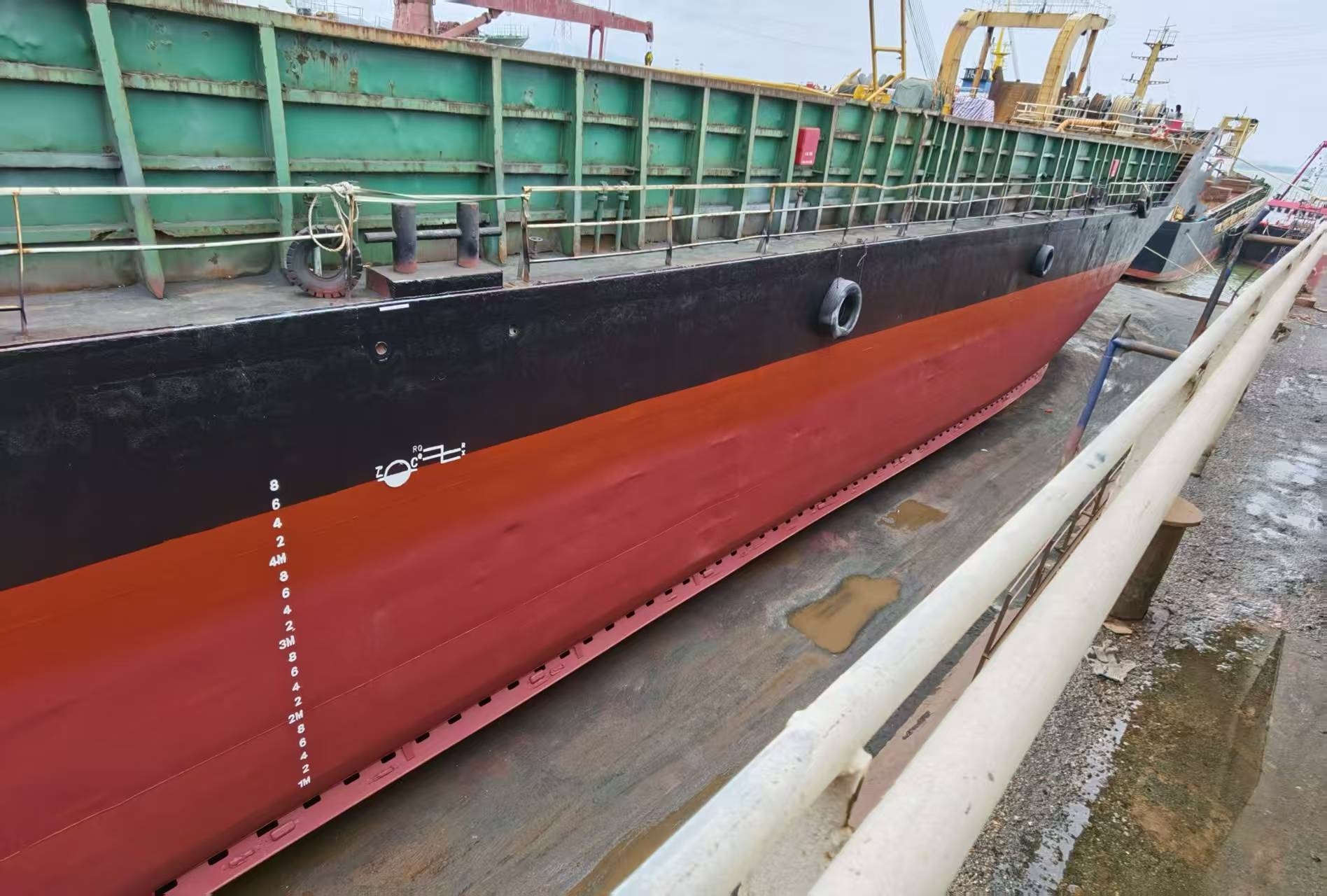 出售7450吨甲板货驳