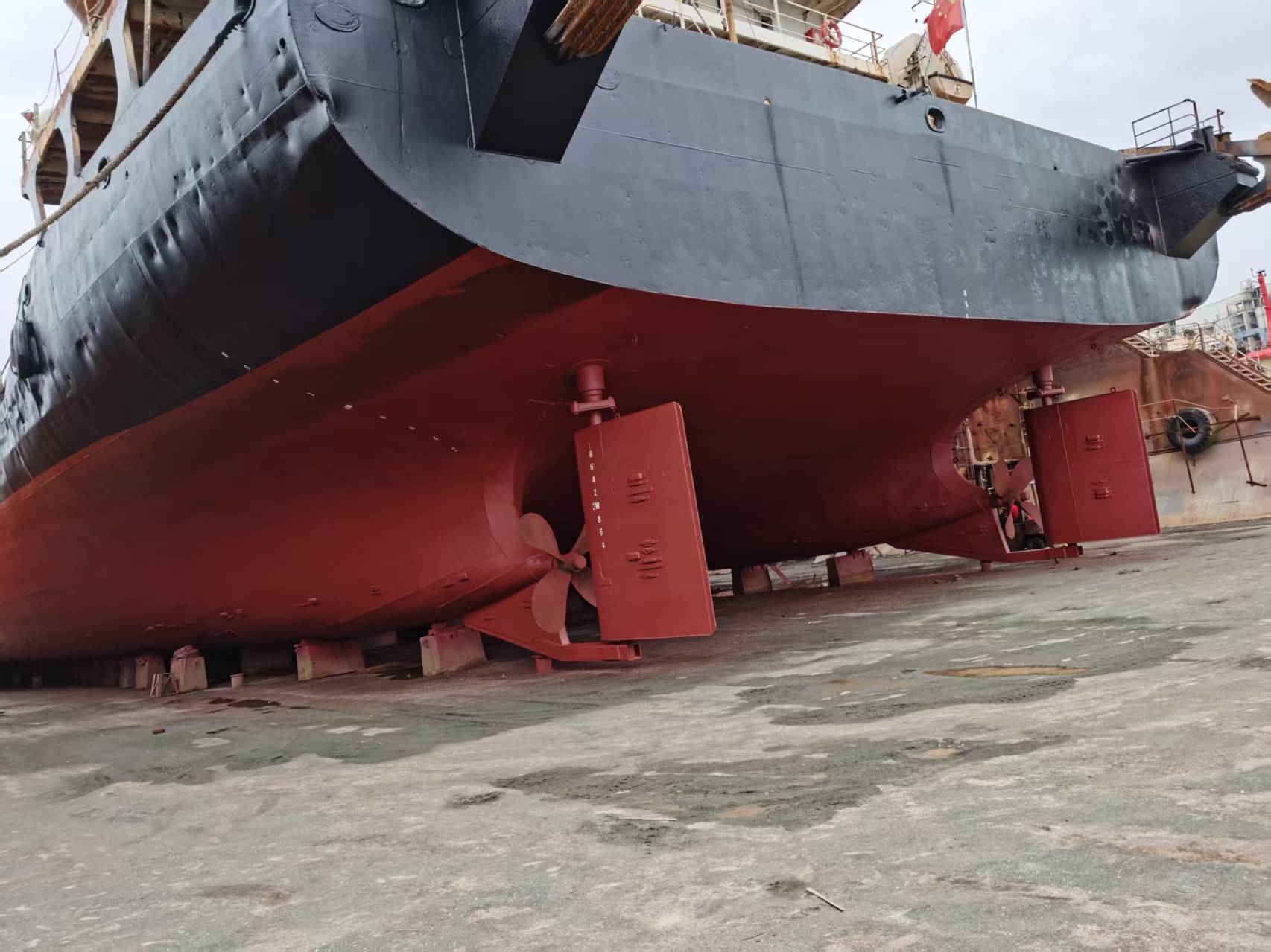 出售7450吨甲板货驳