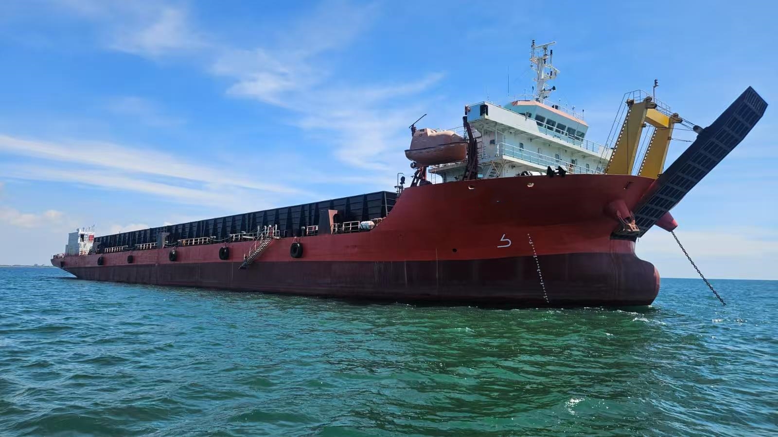 出售11372吨甲板货驳