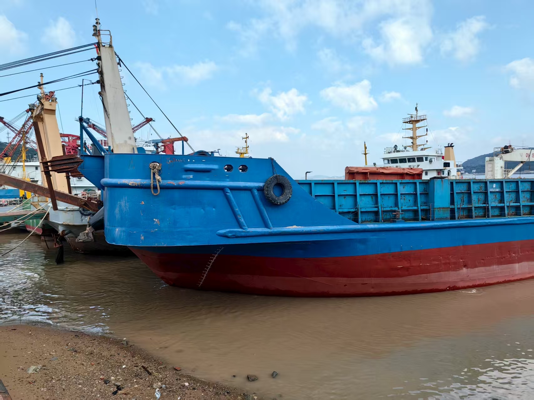 出售2940吨甲板货驳