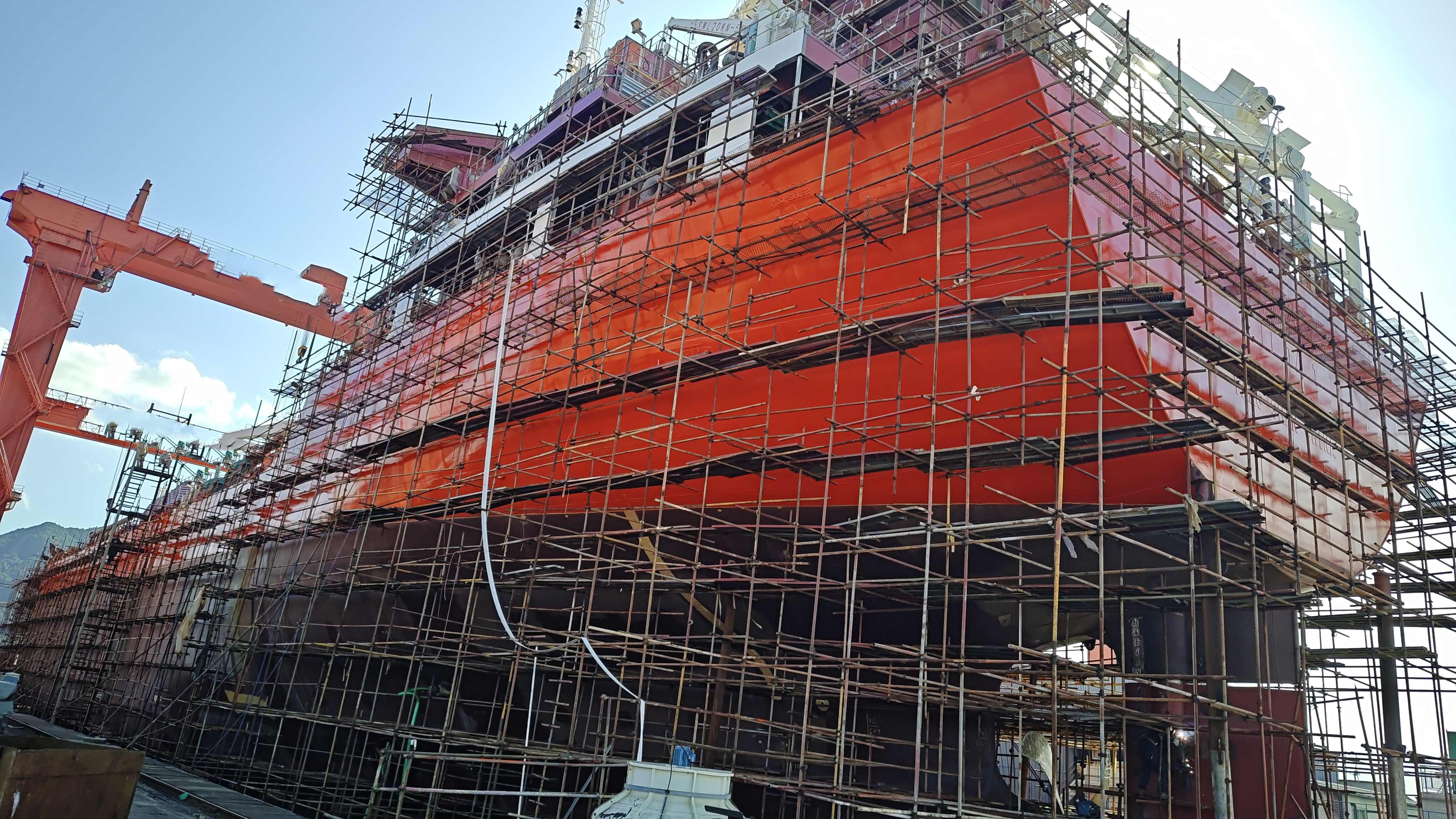 出售在建13800吨化学品船