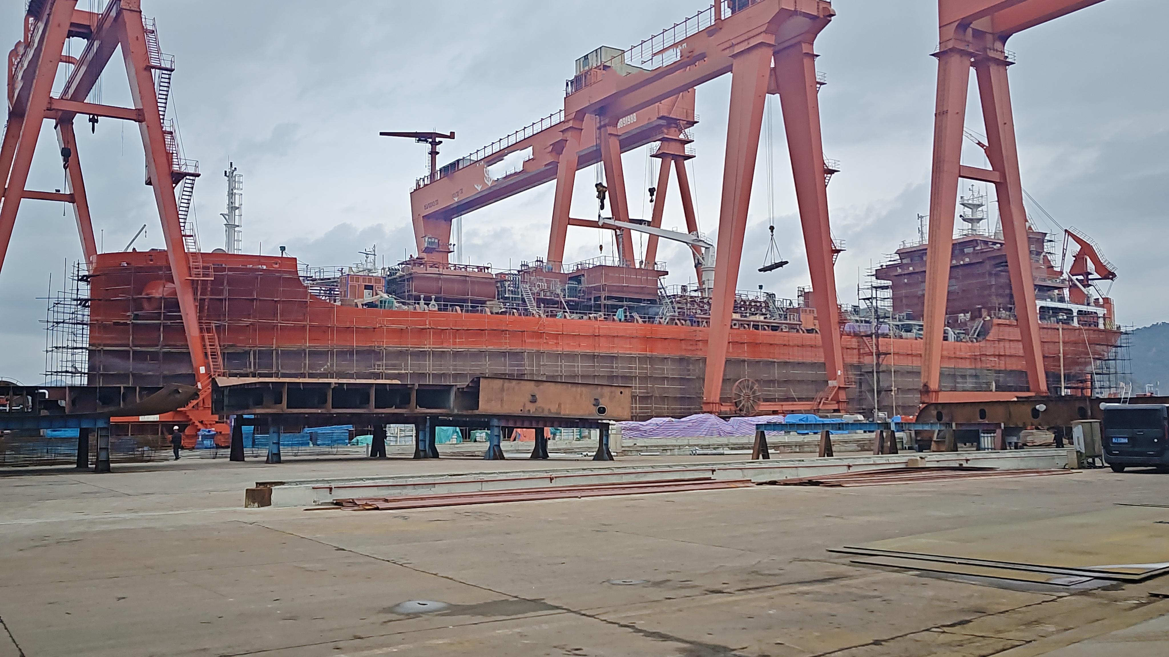 出售在建13800吨化学品船